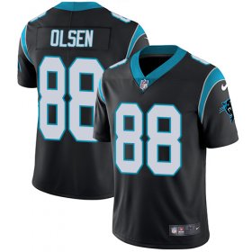 Wholesale Cheap Nike Panthers #88 Greg Olsen Black Team Color Men\'s Stitched NFL Vapor Untouchable Limited Jersey