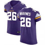 Wholesale Cheap Nike Vikings #26 Trae Waynes Purple Team Color Men's Stitched NFL Vapor Untouchable Elite Jersey