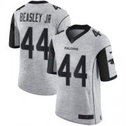 Wholesale Cheap Nike Falcons #44 Vic Beasley Jr Gray Men's Stitched NFL Limited Gridiron Gray II Jersey