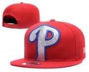 Wholesale Cheap MLB Philadelphia Phillies Snapback Ajustable Cap Hat 1