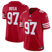 Wholesale Cheap Men's San Francisco 49ers #97 Nick Bosa Red 2023 F.U.S.E. Vapor Untouchable Limited Stitched Football Jersey