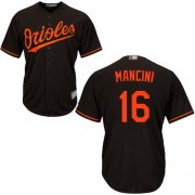 Wholesale Cheap Orioles #16 Trey Mancini Black New Cool Base Stitched MLB Jersey