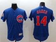 Wholesale Cheap Cubs #14 Ernie Banks Blue Flexbase Authentic Collection Stitched MLB Jersey