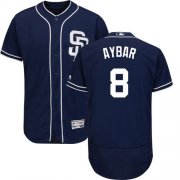 Wholesale Cheap Padres #8 Erick Aybar Navy Blue Flexbase Authentic Collection Stitched MLB Jersey