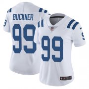 Wholesale Cheap Nike Colts #99 DeForest Buckner White Women's Stitched NFL Vapor Untouchable Limited Jersey