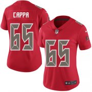 Wholesale Cheap Nike Buccaneers #65 Alex Cappa Red Women's Stitched NFL Limited Rush Jersey