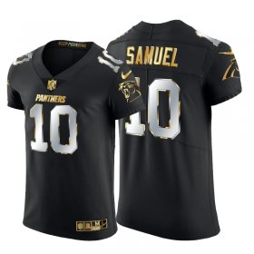 Wholesale Cheap Carolina Panthers #10 Curtis Samuel Men\'s Nike Black Edition Vapor Untouchable Elite NFL Jersey