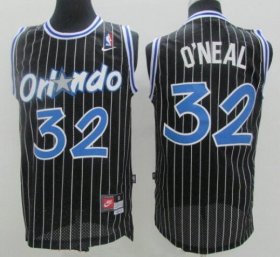 Wholesale Cheap Men\'s Orlando Magic #32 Shaquille O\'neal Black Stitched NBA Nike Swingman Jersey