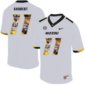 Wholesale Cheap Missouri Tigers 11 Blaine Gabbert White Nike Fashion College Football Jersey