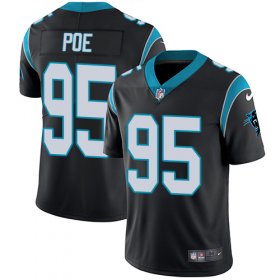 Wholesale Cheap Nike Panthers #95 Dontari Poe Black Team Color Men\'s Stitched NFL Vapor Untouchable Limited Jersey