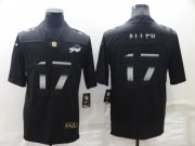 Wholesale Cheap Men's Buffalo Bills #17 Josh Allen Black 2022 Shadow Vapor Untouchable Stitched Nike Limited Jersey