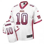 Wholesale Cheap Nike Giants #10 Eli Manning White Men's Stitched NFL Elite Drift Fashion Jersey