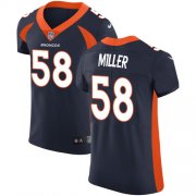 Wholesale Cheap Nike Broncos #58 Von Miller Navy Blue Alternate Men's Stitched NFL Vapor Untouchable Elite Jersey