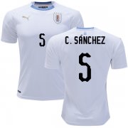 Wholesale Cheap Uruguay #5 C.Sanchez Away Soccer Country Jersey