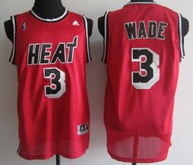 Wholesale Cheap Miami Heat #3 Dwyane Wade 2013 Red Swingman Jersey