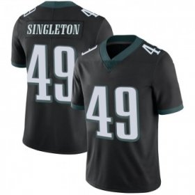 Wholesale Cheap Men\'s Philadelphia Eagles #49 Alex Singleton Black Limited Alternate Vapor Untouchable Nike Jersey