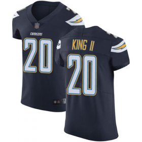 Wholesale Cheap Nike Chargers #20 Desmond King II Navy Blue Team Color Men\'s Stitched NFL Vapor Untouchable Elite Jersey