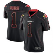 Wholesale Cheap Nike Cardinals #1 Kyler Murray Lights Out Black Men's Stitched NFL Limited Rush Jersey