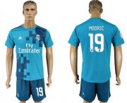Wholesale Cheap Real Madrid #19 Modric Sec Away Soccer Club Jersey