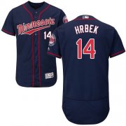 Wholesale Cheap Twins #14 Kent Hrbek Navy Blue Flexbase Authentic Collection Stitched MLB Jersey