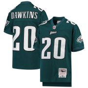 Wholesale Cheap Youth Philadelphia Eagles #20 Brian Dawkins Mitchell & Ness Midnight Green 2004 Legacy Retired Player Jersey
