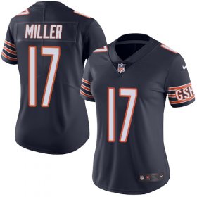 Wholesale Cheap Nike Bears #17 Anthony Miller Navy Blue Team Color Women\'s Stitched NFL Vapor Untouchable Limited Jersey