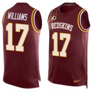 Wholesale Cheap Nike Redskins #17 Doug Williams Burgundy Red Team Color Men's Stitched NFL Limited Tank Top Jersey