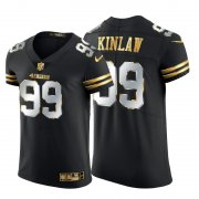 Wholesale Cheap San Francisco 49ers #99 Javon Kinlaw Men's Nike Black Edition Vapor Untouchable Elite NFL Jersey