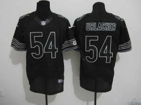 Wholesale Cheap Nike Bears #54 Brian Urlacher Black Shadow Men\'s Stitched NFL Elite Jersey