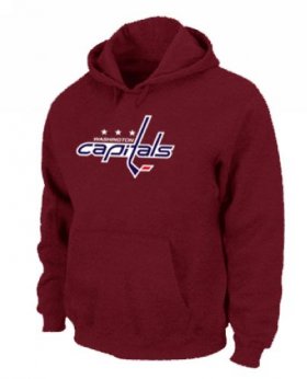 Wholesale Cheap NHL Washington Capitals Big & Tall Logo Pullover Hoodie Red