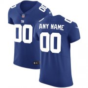 Wholesale Cheap Nike New York Giants Customized Royal Blue Team Color Stitched Vapor Untouchable Elite Men's NFL Jersey