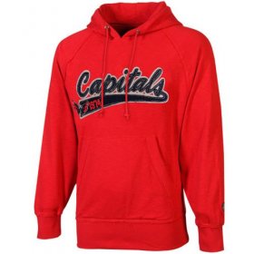 Wholesale Cheap Old Time Hockey Washington Capitals Hudson Pullover Hoodie Red