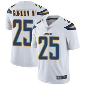 Wholesale Cheap Nike Chargers #25 Melvin Gordon III White Men\'s Stitched NFL Vapor Untouchable Limited Jersey