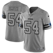 Wholesale Cheap Dallas Cowboys #54 Jaylon Smith Men's Nike Gray Gridiron II Vapor Untouchable Limited NFL Jersey