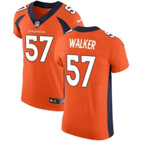 Wholesale Cheap Nike Broncos #57 Demarcus Walker Orange Team Color Men\'s Stitched NFL Vapor Untouchable Elite Jersey