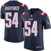 Wholesale Cheap Nike Patriots #54 Dont'a Hightower Navy Blue Youth Stitched NFL Limited Rush Jersey