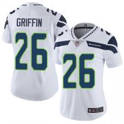Wholesale Cheap Nike Seahawks #26 Shaquem Griffin White Women's Stitched NFL Vapor Untouchable Limited Jersey