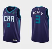 Wholesale Men's Charlotte Hornets #3 Terry Rozier III NBA Stitched Jersey