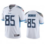 Wholesale Cheap Men's Tennessee Titans #85 Chig Okonkwo White Vapor Untouchable Stitched Jersey