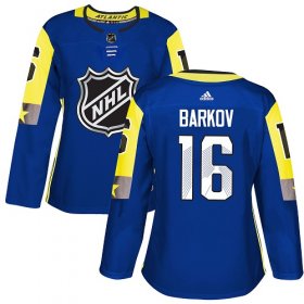 Wholesale Cheap Adidas Panthers #16 Aleksander Barkov Royal 2018 All-Star Atlantic Division Authentic Women\'s Stitched NHL Jersey