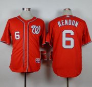 Wholesale Cheap Nationals #6 Anthony Rendon Red Cool Base Stitched MLB Jersey