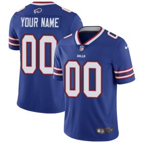 Wholesale Cheap Nike Buffalo Bills Customized Royal Blue Team Color Stitched Vapor Untouchable Limited Men\'s NFL Jersey