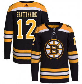 Wholesale Cheap Men\'s Boston Bruins #12 Kevin Shattenkirk Black Stitched Jersey