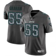 Wholesale Cheap Nike Eagles #55 Brandon Graham Gray Static Men's Stitched NFL Vapor Untouchable Limited Jersey