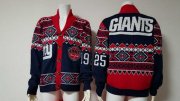 Wholesale Cheap Nike Giants Men's Ugly Sweater_2