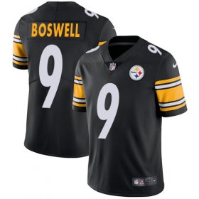 Wholesale Cheap Nike Steelers #9 Chris Boswell Black Team Color Men\'s Stitched NFL Vapor Untouchable Limited Jersey