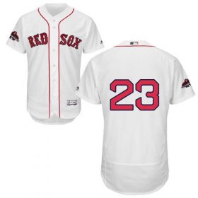 Wholesale Cheap Red Sox #23 Blake Swihart White Flexbase Authentic Collection 2018 World Series Stitched MLB Jersey