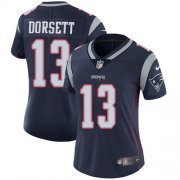 Wholesale Cheap Nike Patriots #13 Phillip Dorsett Navy Blue Team Color Women's Stitched NFL Vapor Untouchable Limited Jersey