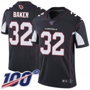 Wholesale Cheap Nike Cardinals #32 Budda Baker Black Alternate Men's Stitched NFL 100th Season Vapor Limited Jersey