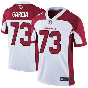 Wholesale Cheap Nike Cardinals #73 Max Garcia White Men\'s Stitched NFL Vapor Untouchable Limited Jersey